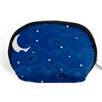 Sky Night Moon Clouds Crescent Accessory Pouch (Medium)