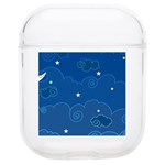 Sky Night Moon Clouds Crescent AirPods 1/2 Case