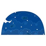 Sky Night Moon Clouds Crescent Anti Scalding Pot Cap