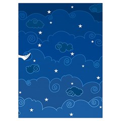 Sky Night Moon Clouds Crescent Playing Cards Single Design (Rectangle) with Custom Box from ArtsNow.com Card