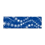Snowflakes Winter Background Sticker (Bumper)