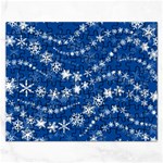 Snowflakes Winter Background Rectangular Jigsaw Puzzl
