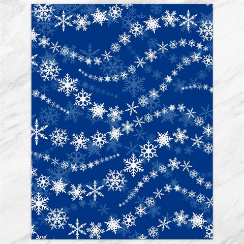 Snowflakes Winter Background Canvas 12  x 16  from ArtsNow.com 11.86 x15.41  Canvas - 1