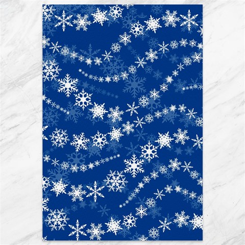 Snowflakes Winter Background Canvas 12  x 18  from ArtsNow.com 11.88 x17.36  Canvas - 1