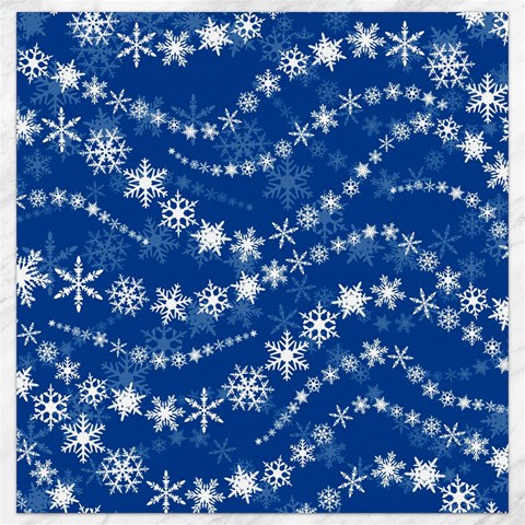 Snowflakes Winter Background Canvas 16  x 16  from ArtsNow.com 15.2 x15.41  Canvas - 1
