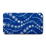 Snowflakes Winter Background Medium Bar Mat