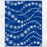 Snowflakes Winter Background Canvas 11  x 14 
