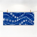 Snowflakes Winter Background Hand Towel