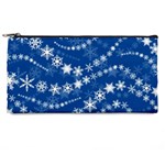 Snowflakes Winter Background Pencil Case