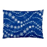 Snowflakes Winter Background Pillow Case (Two Sides)