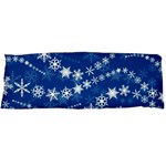 Snowflakes Winter Background Body Pillow Case (Dakimakura)