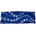 Snowflakes Winter Background Body Pillow Case Dakimakura (Two Sides)
