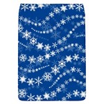 Snowflakes Winter Background Removable Flap Cover (S)