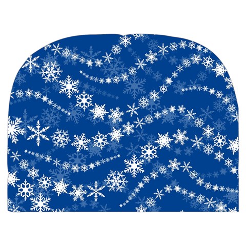 Snowflakes Winter Background Make Up Case (Medium) from ArtsNow.com Back