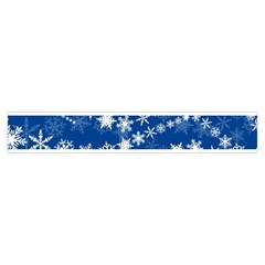 Snowflakes Winter Background Make Up Case (Medium) from ArtsNow.com Zipper Front