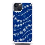 Snowflakes Winter Background iPhone 13 TPU UV Print Case