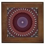 Art Pattern Design Framed Tile