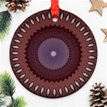 Art Pattern Design Ornament (Round)