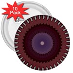 Art Pattern Design 3  Buttons (10 pack) 