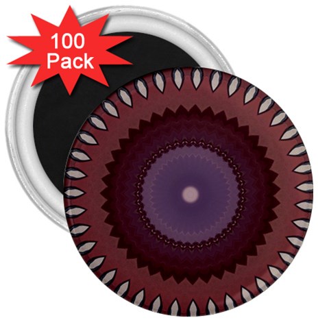 Art Pattern Design 3  Magnets (100 pack) from ArtsNow.com Front