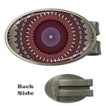 Art Pattern Design Money Clips (Oval) 