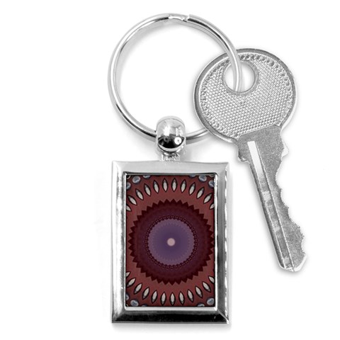 Art Pattern Design Key Chain (Rectangle) from ArtsNow.com Front