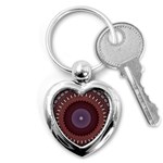 Art Pattern Design Key Chain (Heart)