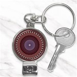 Art Pattern Design Nail Clippers Key Chain
