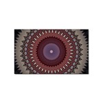 Art Pattern Design Sticker (Rectangular)