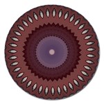 Art Pattern Design Magnet 5  (Round)