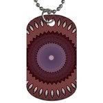 Art Pattern Design Dog Tag (One Side)