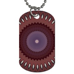 Art Pattern Design Dog Tag (Two Sides) from ArtsNow.com Front