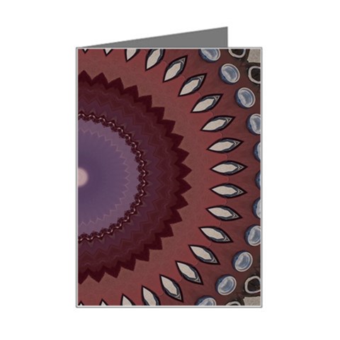Art Pattern Design Mini Greeting Card from ArtsNow.com Left