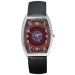 Art Pattern Design Barrel Style Metal Watch