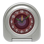 Art Pattern Design Travel Alarm Clock