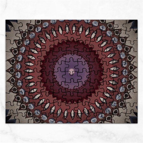 Art Pattern Design Rectangular Jigsaw Puzzl from ArtsNow.com Front