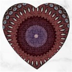 Art Pattern Design Jigsaw Puzzle (Heart)