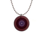 Art Pattern Design 1  Button Necklace