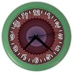 Art Pattern Design Color Wall Clock