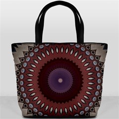 Art Pattern Design Bucket Bag from ArtsNow.com Back