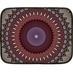 Art Pattern Design Two Sides Fleece Blanket (Mini)