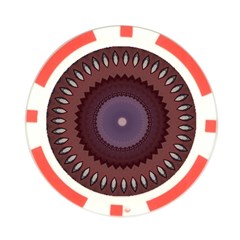 Art Pattern Design Poker Chip Card Guard (10 pack) from ArtsNow.com Back