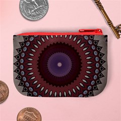 Art Pattern Design Mini Coin Purse from ArtsNow.com Back