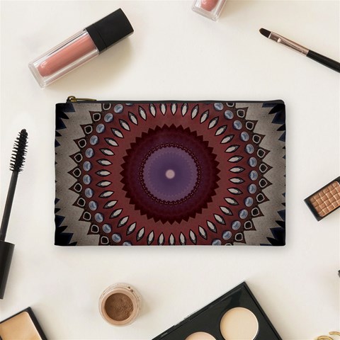 Art Pattern Design Cosmetic Bag (Medium) from ArtsNow.com Front