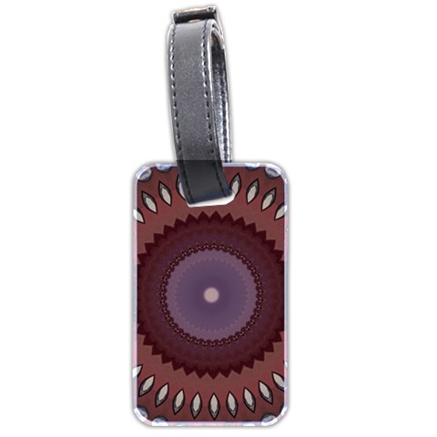 Art Pattern Design Luggage Tag (two sides) from ArtsNow.com Front