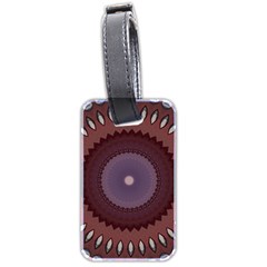 Art Pattern Design Luggage Tag (two sides) from ArtsNow.com Front