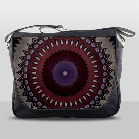 Art Pattern Design Messenger Bag from ArtsNow.com Front