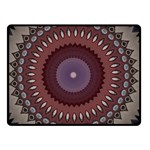 Art Pattern Design Two Sides Fleece Blanket (Small)