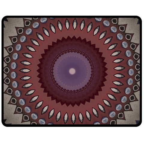 Art Pattern Design Two Sides Fleece Blanket (Medium) from ArtsNow.com 58.8 x47.4  Blanket Back