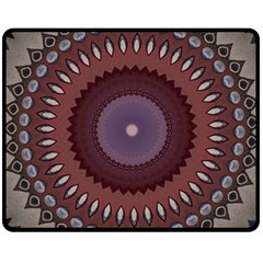 Art Pattern Design Two Sides Fleece Blanket (Medium) from ArtsNow.com 58.8 x47.4  Blanket Back